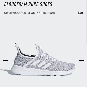 Adidas Cloudfoam Pure Shoes